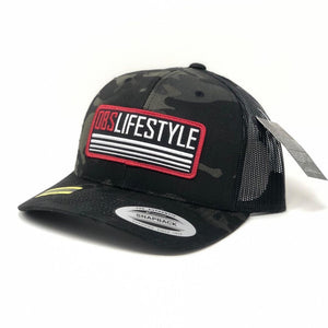 OBS Lifestyle Camo Trucker Patch Hat
