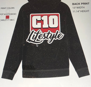 C10 lifestyle Pullover hoodie
