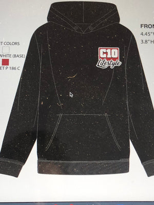 C10 lifestyle Pullover hoodie